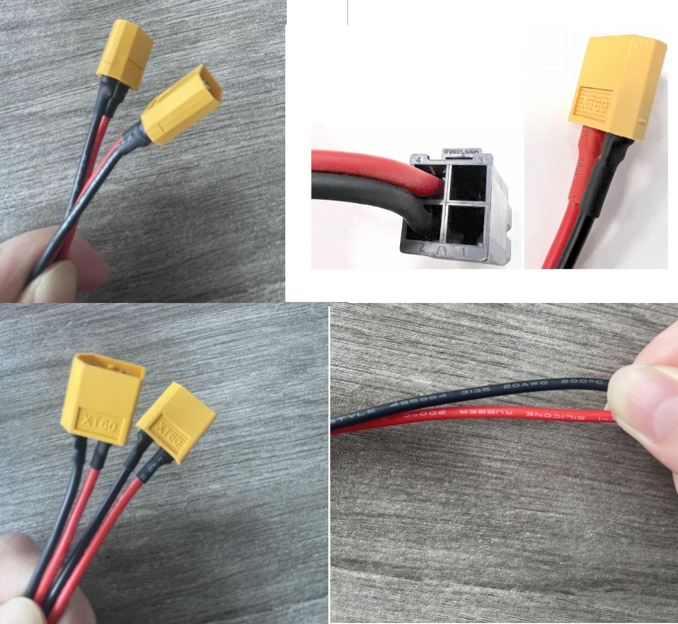 vex v5转XT60-M连接线